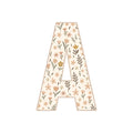 Letter A - Wildflower