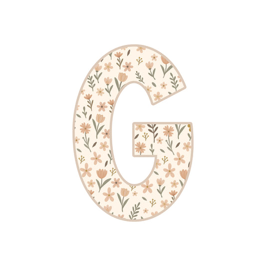 Letter G - Wildflower