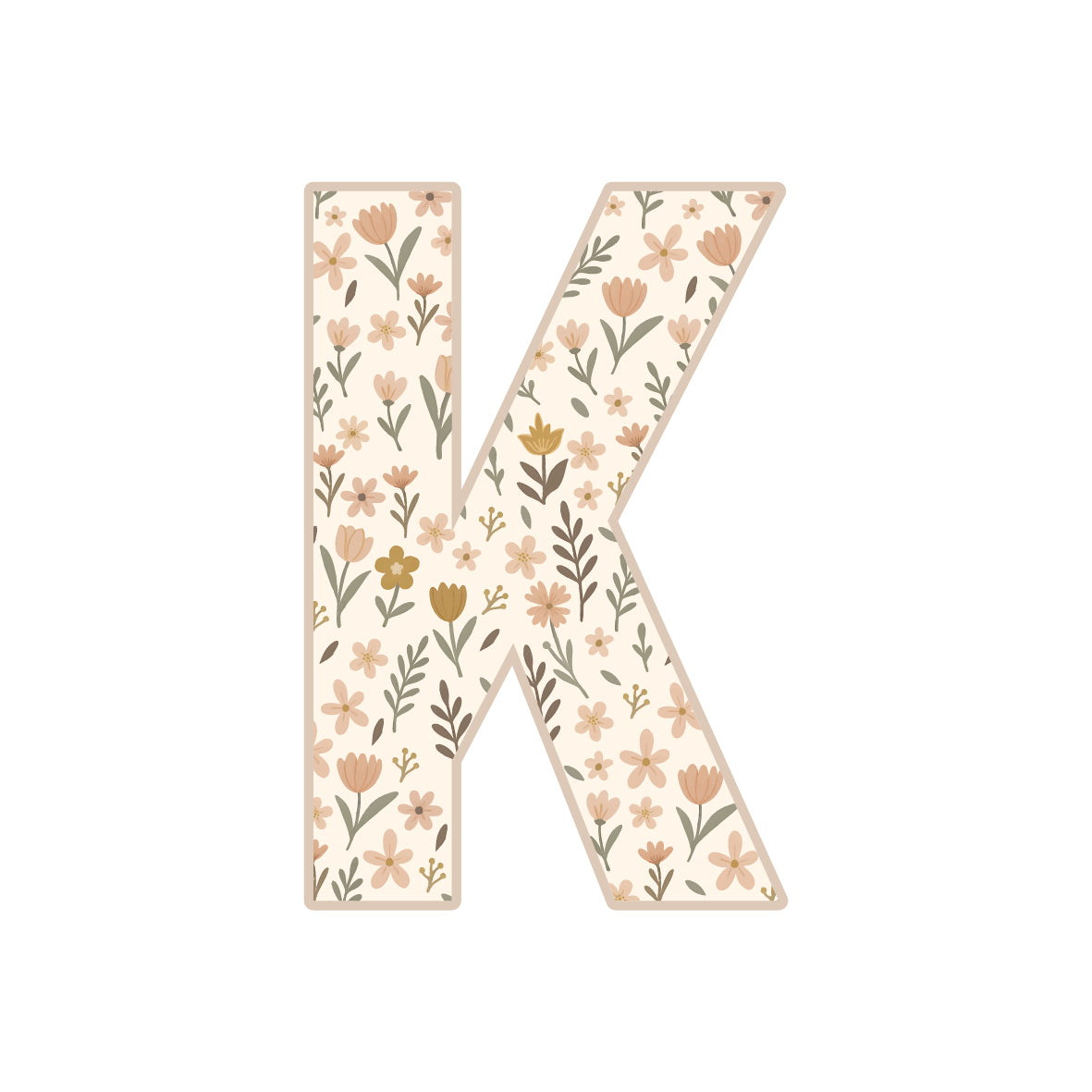 Letter K - Wildflower