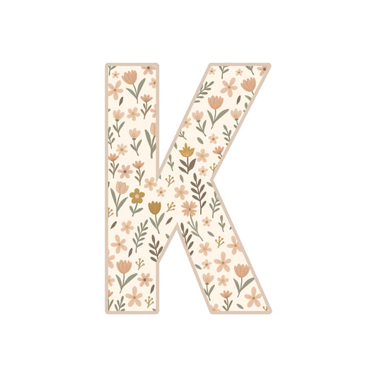 Letter K - Wildflower