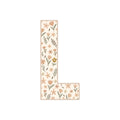 Letter L - Wildflower