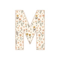 Letter M - Wildflower