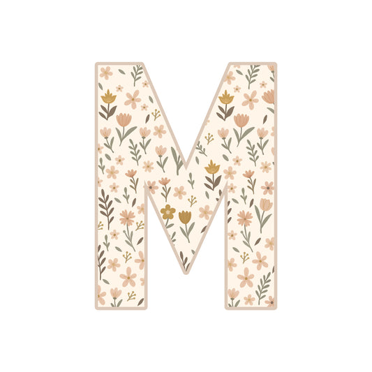 Letter M - Wildflower