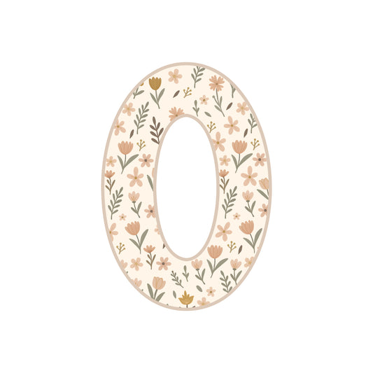 Letter O - Wildflower