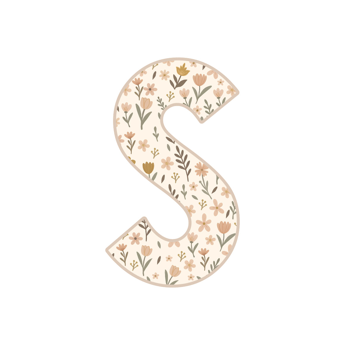 Letter S - Wildflower