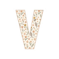 Letter V - Wildflower