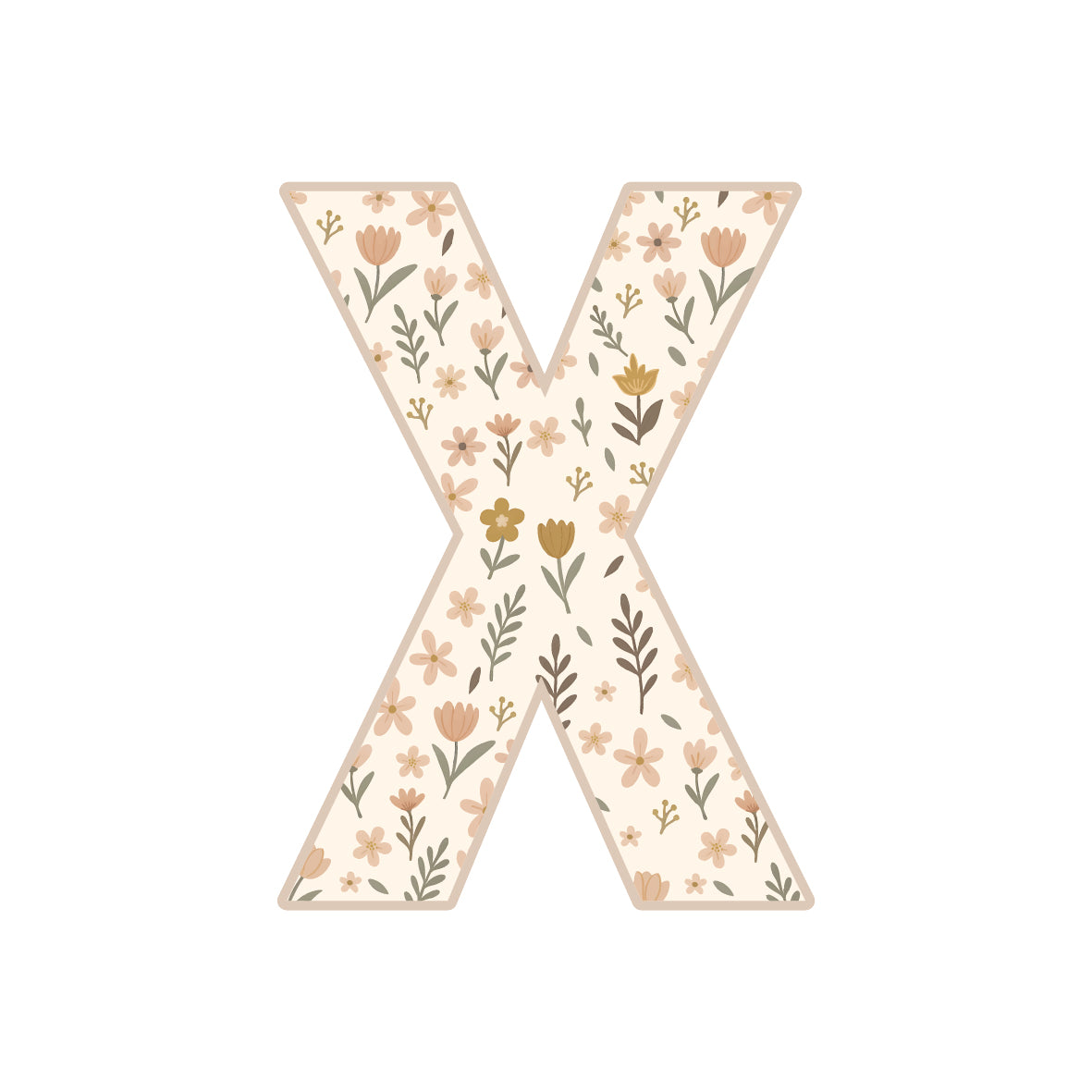 Letter X - Wildflower
