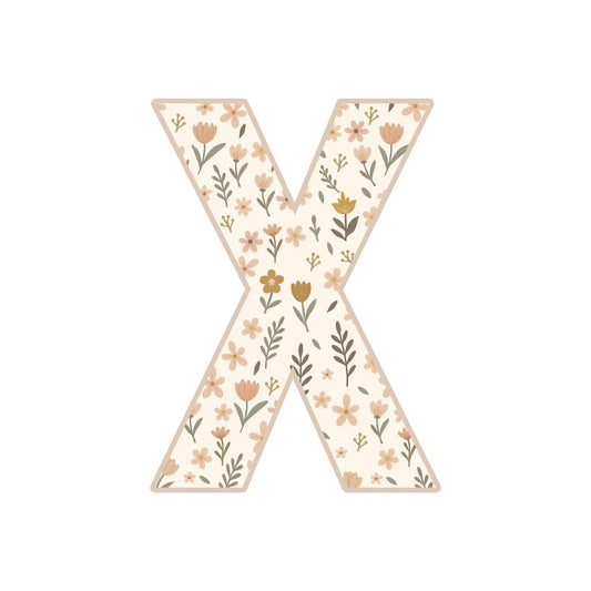 Letter X - Wildflower