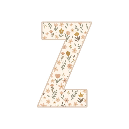 Letter Z - Wildflower