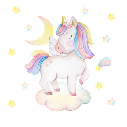 Unicorn Nursery Wall Sticker - Nursery Stickers