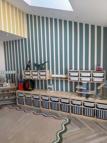 Striped Stickers For Ikea Trofast Drawers