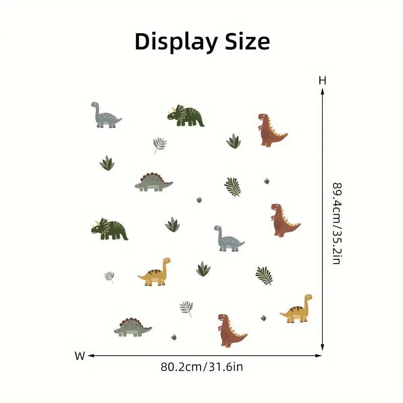 Mini Dinosaurs Nursery Wall Stickers - Nursery Stickers