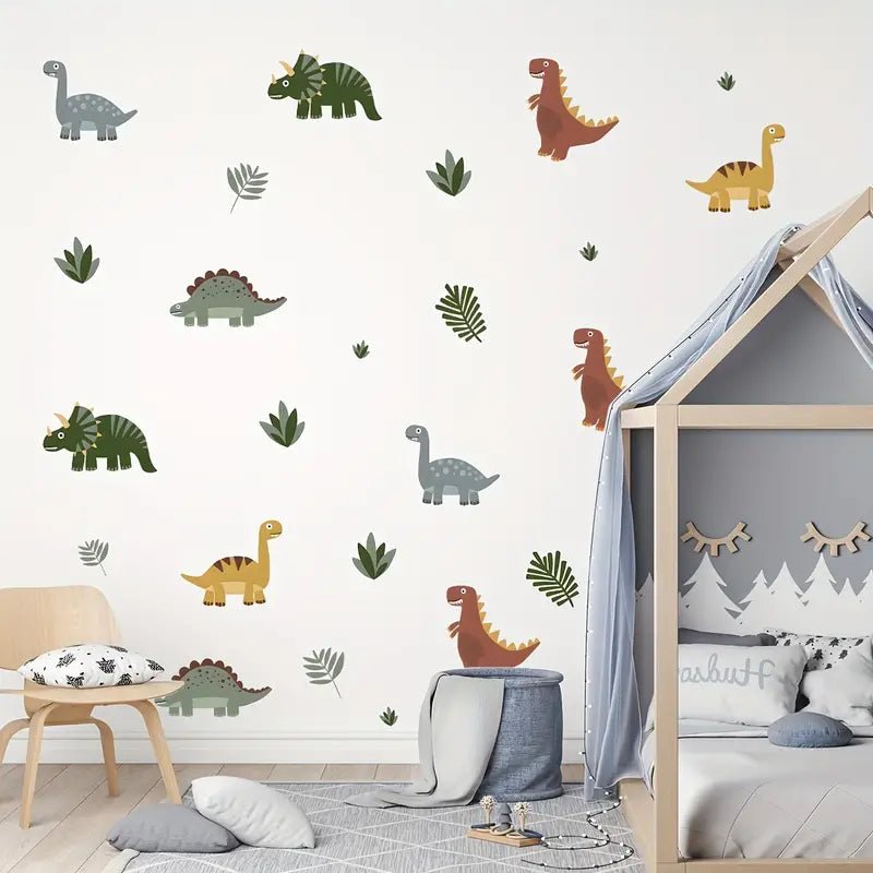 Mini Dinosaurs Nursery Wall Stickers - Nursery Stickers