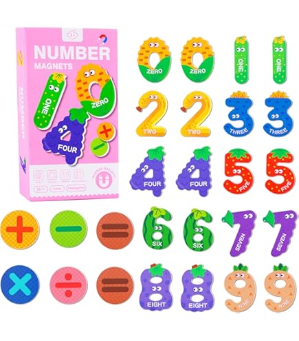 Number Magnets - Nursery Stickers