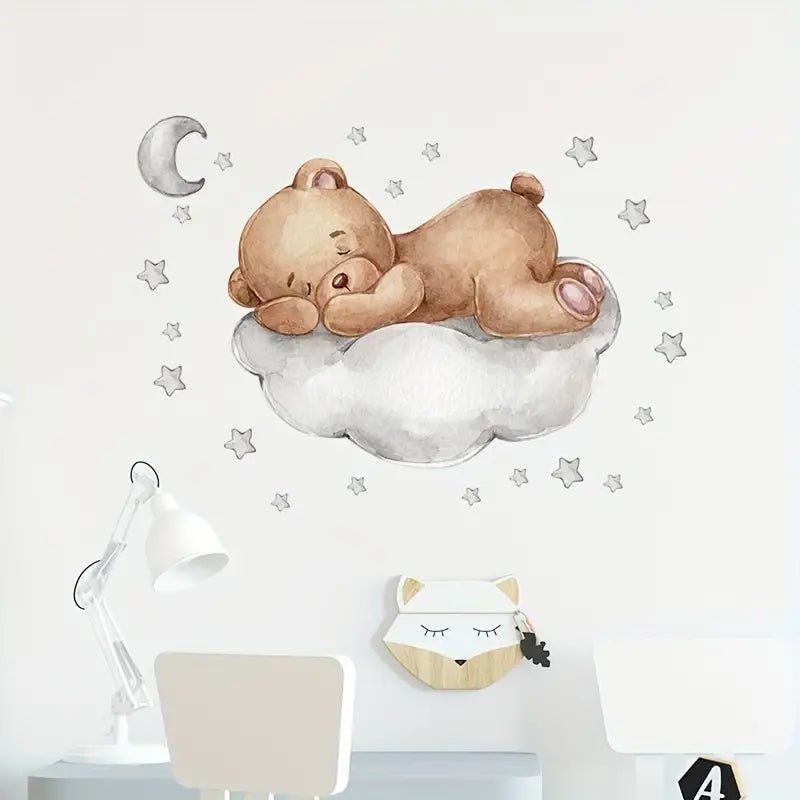 Dreamy Bear Nursery Wall Sticker - Nursery Stickers