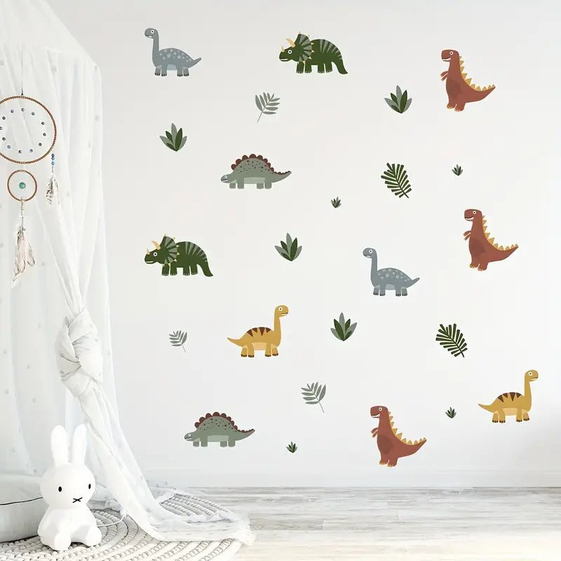 Mini Dinosaurs Nursery Wall Stickers - Nursery Stickers