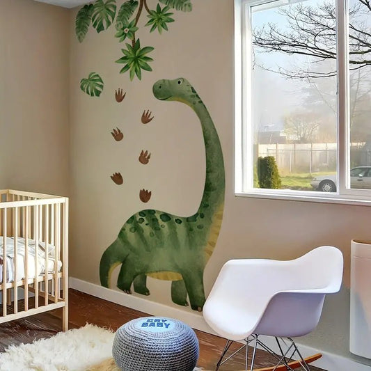 Gentle Giant Dinosaur Nursery Wall Sticker - Nursery Stickers