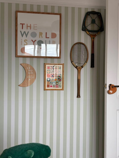 Striped Panel Wall Sticker