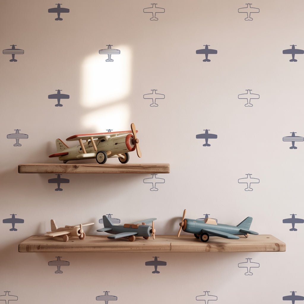 Tiny Planes Nursery Wall Stickers - Nursery Stickers