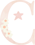 Letter C - Rainbow Garden