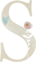 Letter S - Rainbow Garden