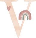 Letter V - Rainbow Garden