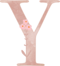 Letter Y - Rainbow Garden