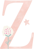 Letter Z - Rainbow Garden
