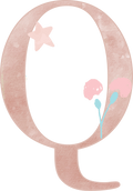 Letter Q - Rainbow Garden