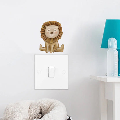 Animal Light Switch Wall Sticker - Nursery Stickers