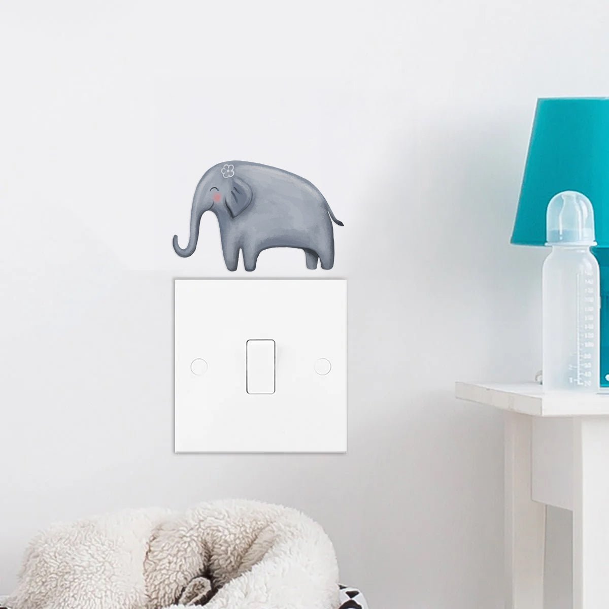 Animal Light Switch Wall Sticker - Nursery Stickers