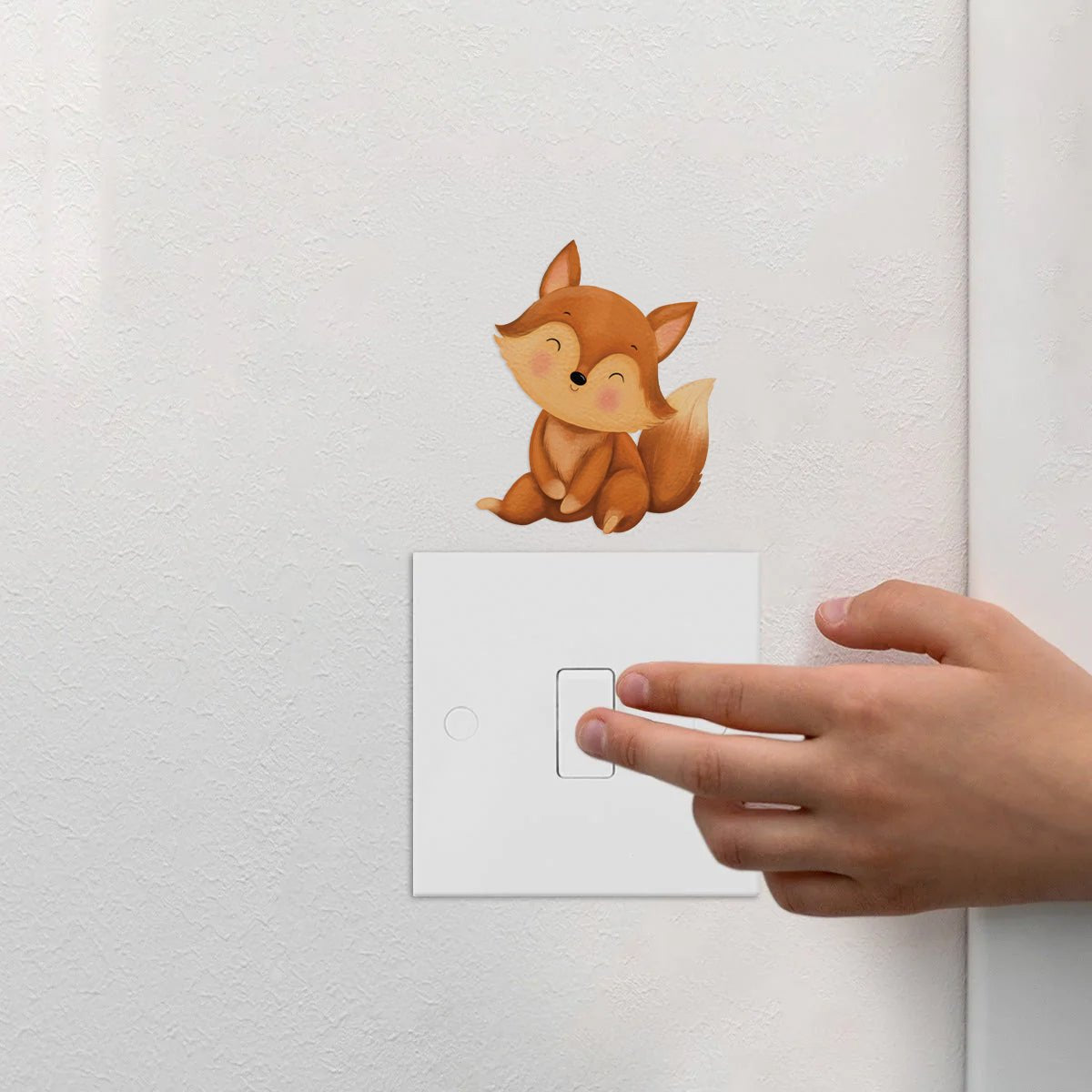 Animal Light Switch Wall Sticker - Nursery Stickers