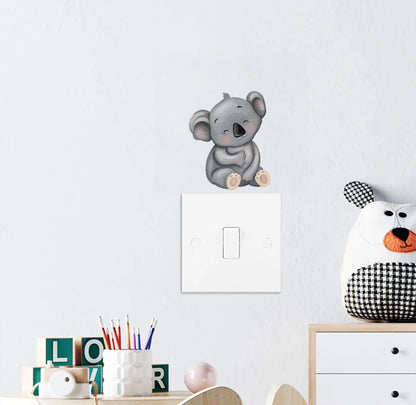 Animal Light Switch Wall Sticker - Nursery Stickers