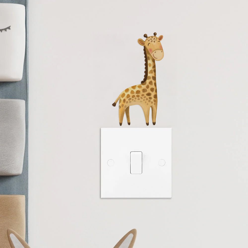 Animal Light Switch Wall Sticker - Nursery Stickers