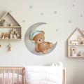 Sleepy Bear Nursery Wall Sticker