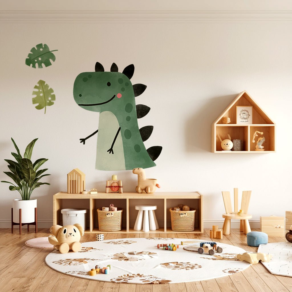 Friendly Dinosaur Nursery Wall Sticker - Nursery Stickers