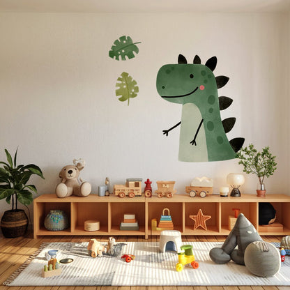 Friendly Dinosaur Nursery Wall Sticker - Nursery Stickers