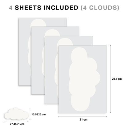 Cloud Nursery Wall Stickers - Nursery Stickers