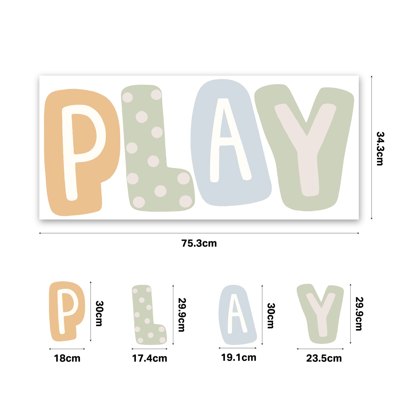 PLAY Nursery Wall Sticker