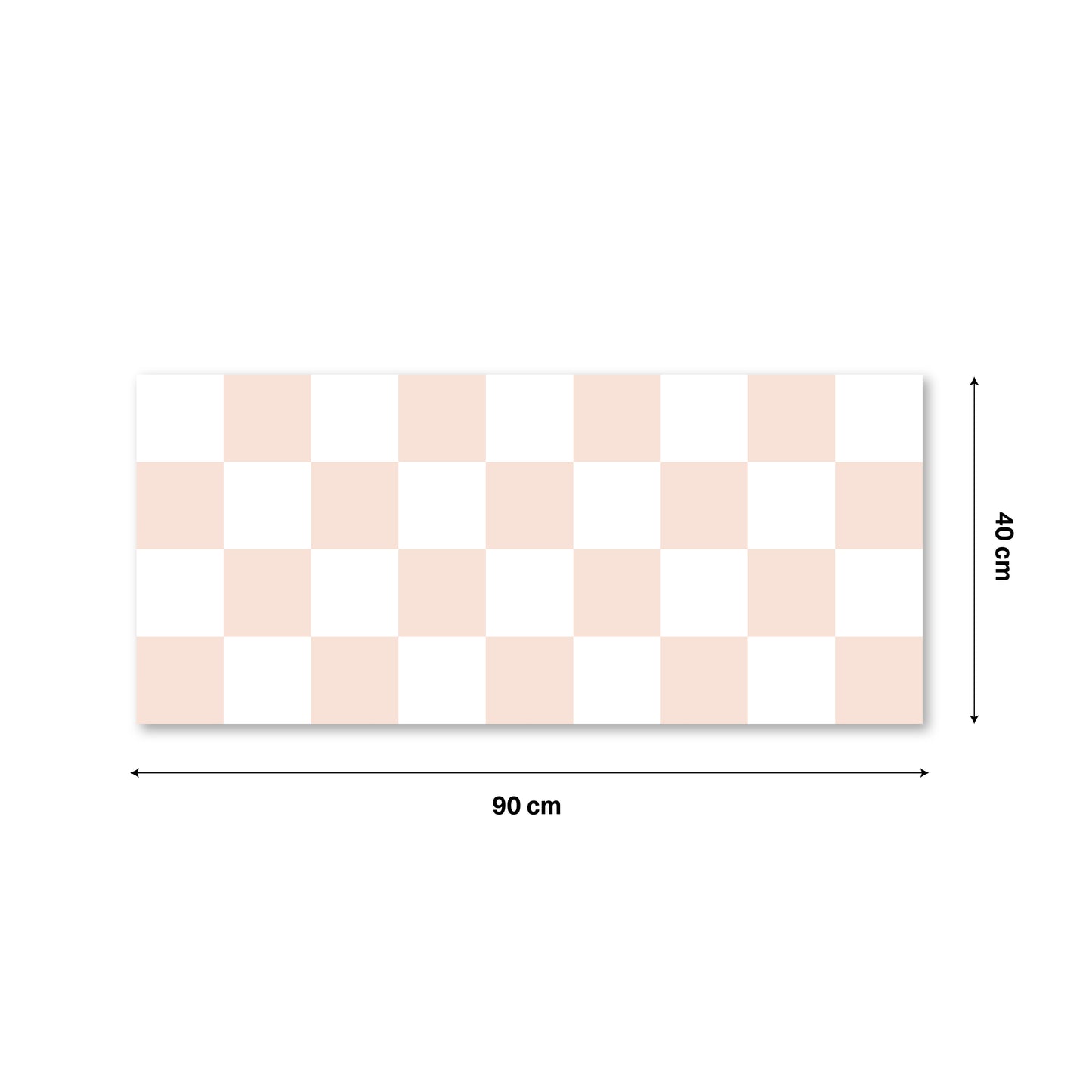 Checkerboard Border Wall Stickers