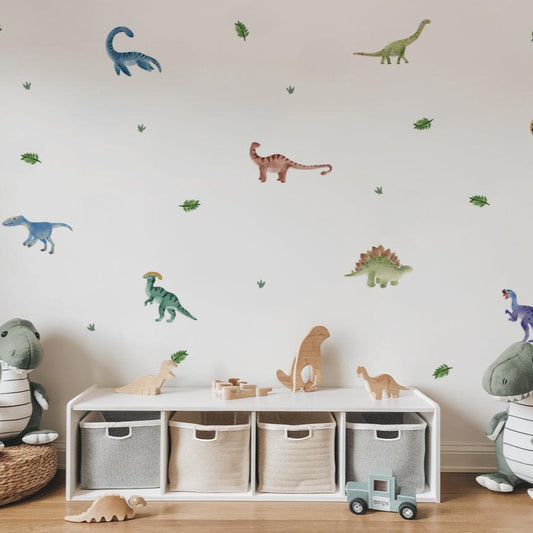 Dinosaur Adventure Nursery Wall Stickers - Nursery Stickers