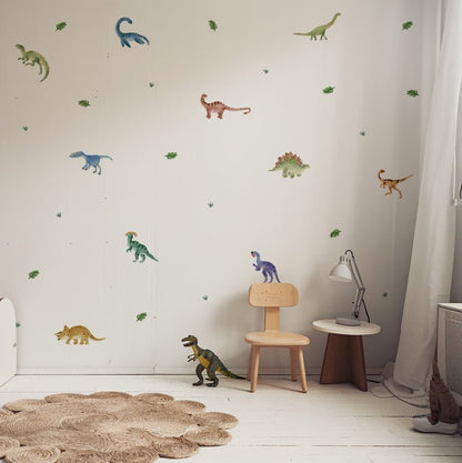 Dinosaur Adventure Nursery Wall Stickers - Nursery Stickers