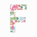 Letter F - Floral