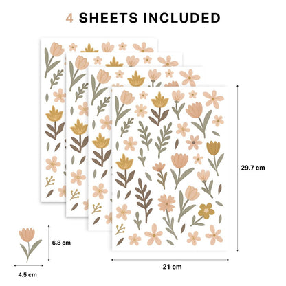 Wildflower Meadow Nursery Wall Stickers - Nursery Stickers