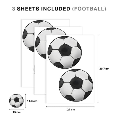 Little Kick Football Nursery Wall Stickers