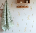 Sweet Bunny & Leaf Nursery Wall Stickers