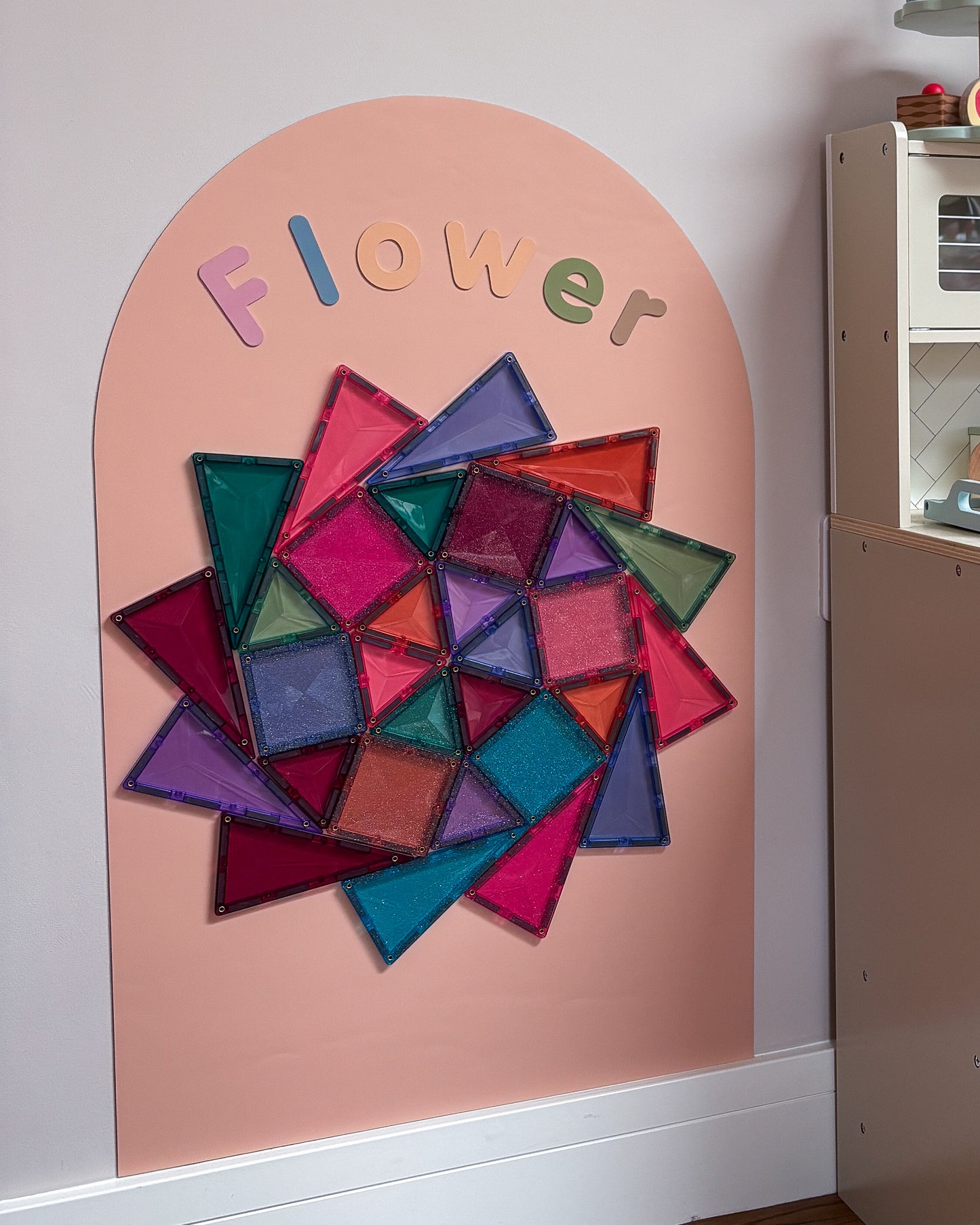 Removable Magnetic Arch Chalk Board Wall Sticker