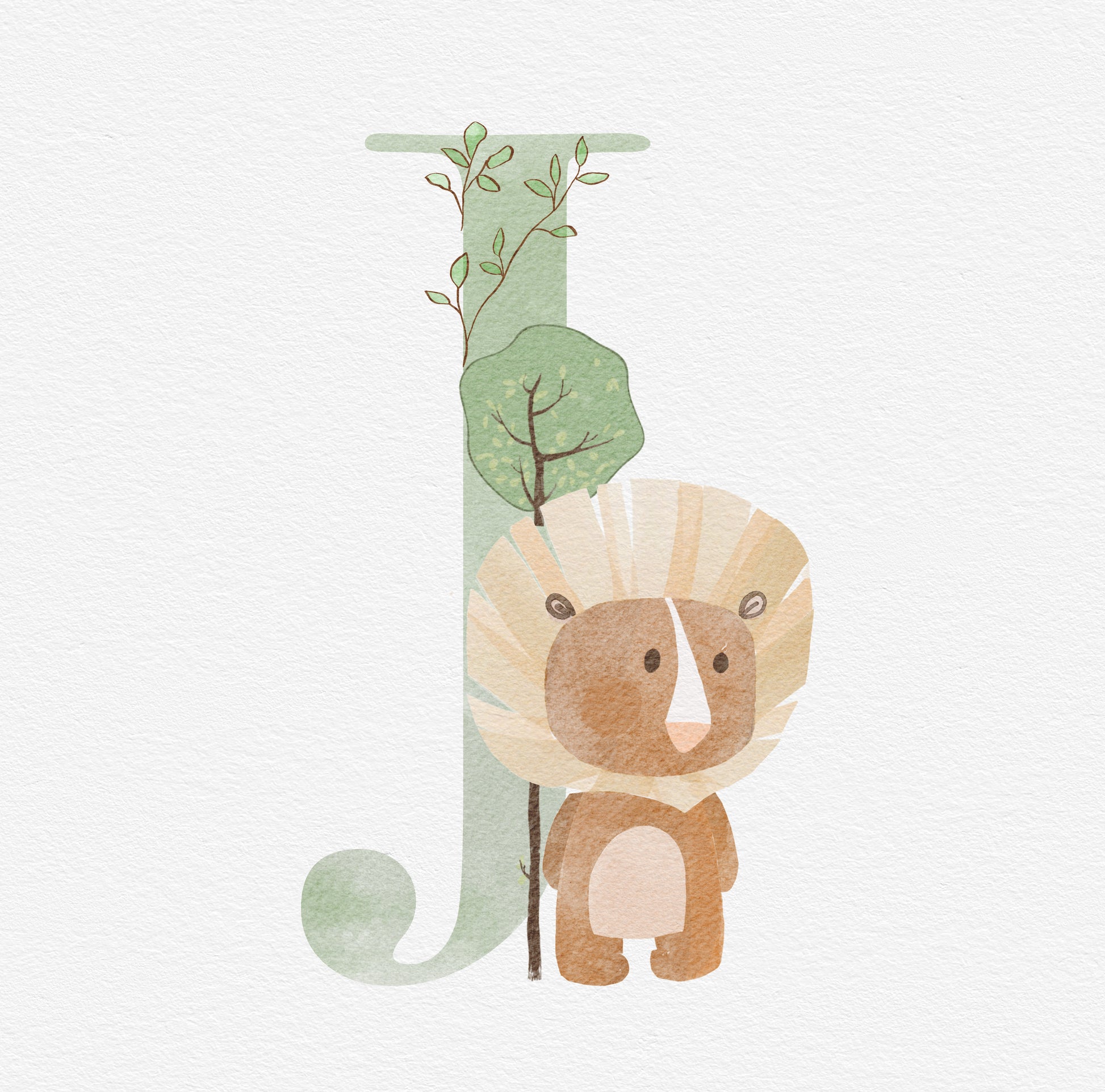 Letter J - Nursery Stickers