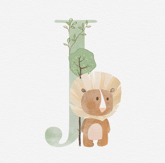 Letter J - Nursery Stickers