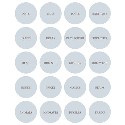 Ikea Trofast & Toy Storage Labels